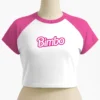 Bimbo crop top Y2K style inclusive sizing S to 6XL