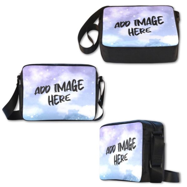 personalized crossbody bag custom nylon waterproof shoulder bag