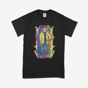 david cyberpunk unisex black t-shirt
