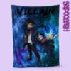dabi fleece blanket anime throw design