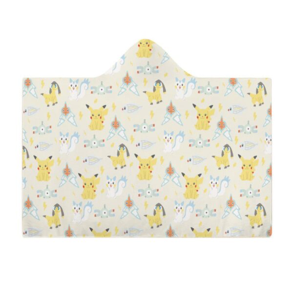 Pokemon Types Cloak Hooded Blanket – Various Designs | 3 Sizes