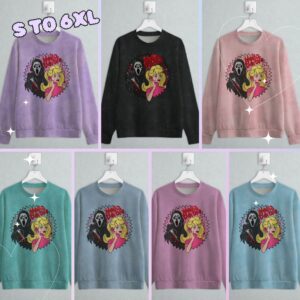 Barbie and Ghostface sweatshirt Hello Barbie graphic