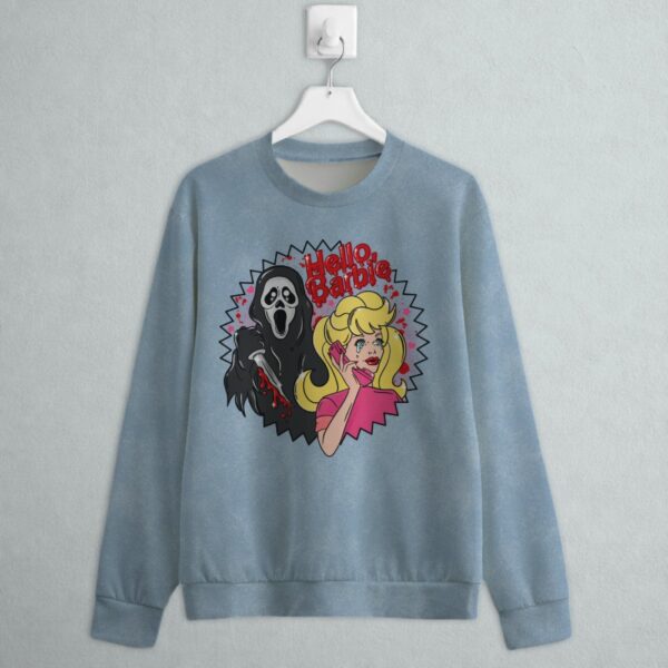 Barbie and Ghostface sweatshirt Hello Barbie graphic