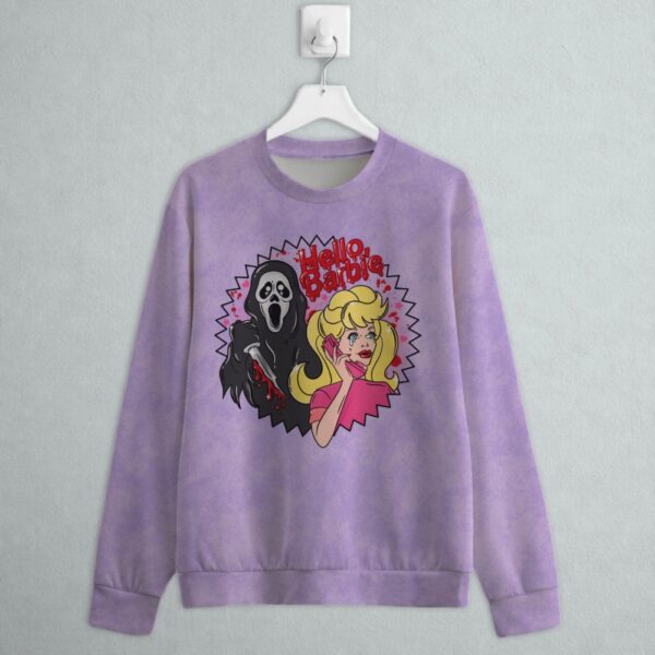 Barbie and Ghostface sweatshirt Hello Barbie graphic