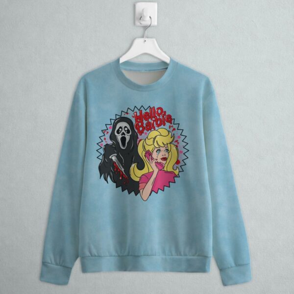 Barbie and Ghostface sweatshirt Hello Barbie graphic