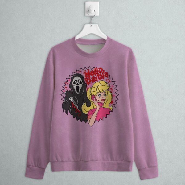 Barbie and Ghostface sweatshirt Hello Barbie graphic