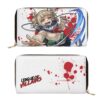 Himiko Toga wallet My Hero Academia PU leather zip around purse two versions