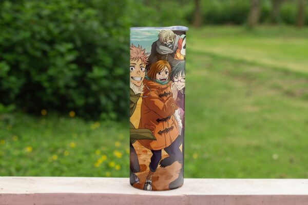 Jujutsu Kaisen 20oz Skinny Tumbler – Stainless Steel Straw Cup-Various Designs