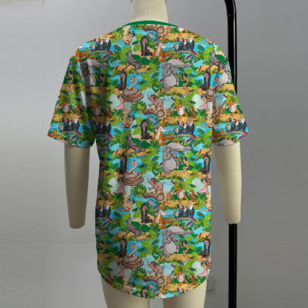 Jungle Book t-shirt all-over pattern unisex tee