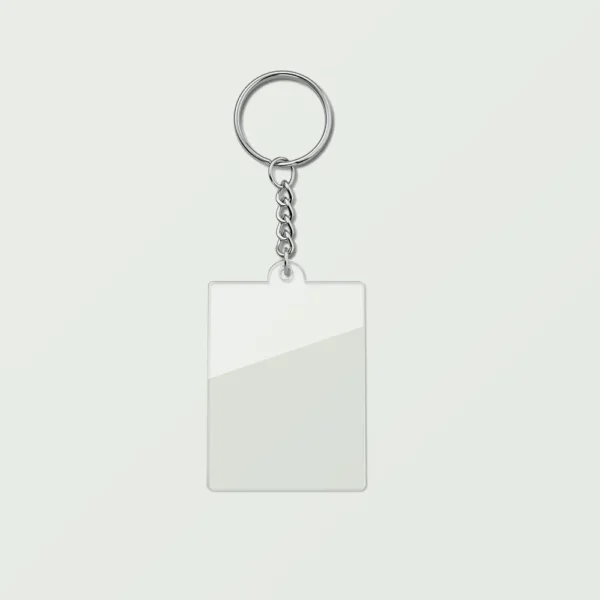 keychain1 custom photo text acrylic keychain 4x6cm double-sided print