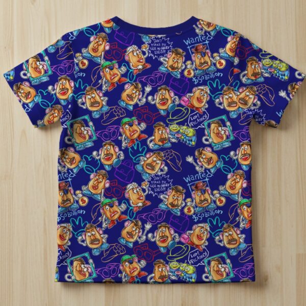 Mr Potato Head Pattern Kids Unisex T-Shirt - Toddler 2T to XL