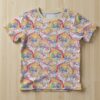 rainbow brite kids t shirt pattern
