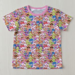 strawberry shortcake kids t shirt pattern