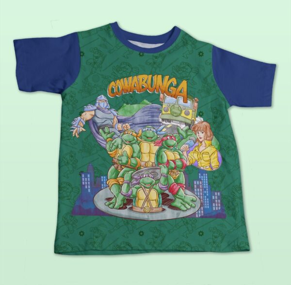 teenage mutant ninja turtles kids t shirt