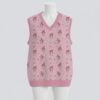 knitvest-mannequin-fr-mymelody(1) My Melody knit vest Sanrio design S to 6XL