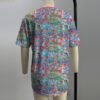 lilostitch-pink-bk Lilo and Stitch pattern t-shirt XS to 7XL inclusive sizing