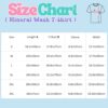 oversized mineral wash t shirt casual fit unisex style size chart
