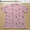 My Melody t-shirt kawaii Sanrio all-over pattern pink background