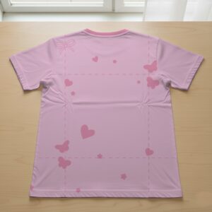 My Melody graphic t-shirt logo text hearts butterflies XS to 7XL