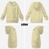 Kids Pastel Hoodie –pastel yellow