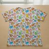 Pokemon pattern t-shirt Pikachu Eevee Charmander XS to 7XL