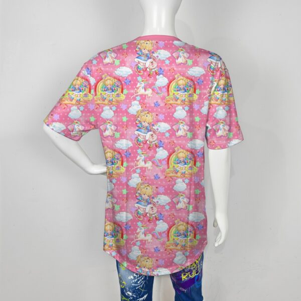Rainbow Brite pattern t-shirt Starlite Twink stars XS to 7XL