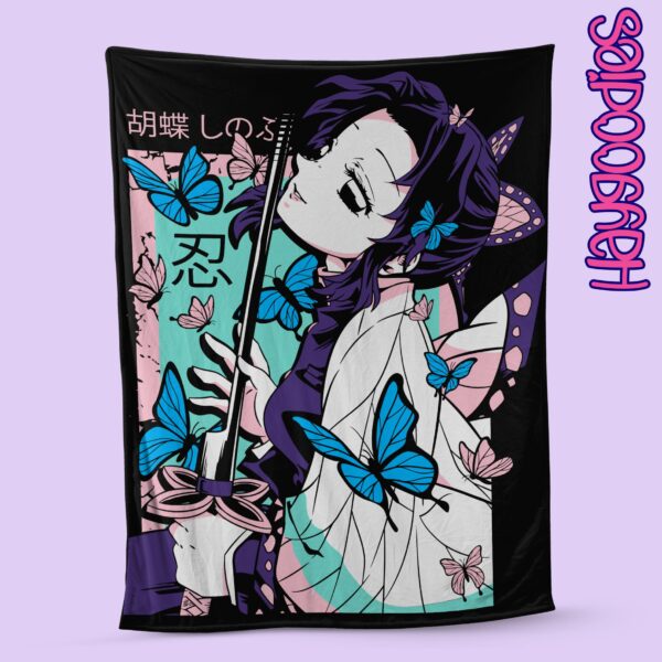 Demon Slayer Soft Fleece Blanket-Various Sizes and Designs