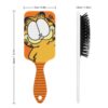 personalized hairbrush custom cushion paddle brush nylon bristles 22x7cm