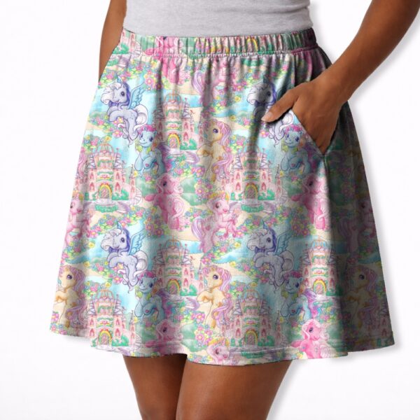 My Little Pony skater skirt with pockets