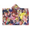 Sailor Moon and Friends Cloak Hooded Blanket – Various Designs | 3 Sizes