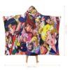 Sailor Moon and Friends Cloak Hooded Blanket – Various Designs | 3 Sizes