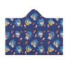 sonic hooded blanket cloak