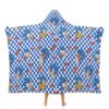 sonic hooded blanket cloak