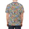 Sonic the Hedgehog t-shirt all-over pattern unisex tee
