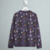 ghost type Pokemon sweatshirt all-over pattern Gengar Litwick Drifloon Pumpkaboo Misdreavus