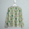 grass type Pokemon sweatshirt all-over pattern Bulbasaur Sunkern Treecko Petilil Shaymin Snivy