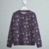 ghost type Pokemon sweatshirt all-over pattern Gengar Litwick Drifloon Pumpkaboo Misdreavus