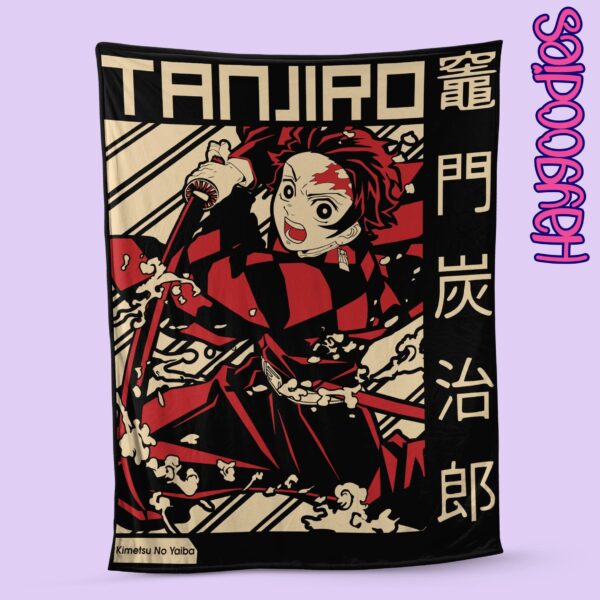 Demon Slayer Soft Fleece Blanket-Various Sizes and Designs