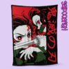 Demon Slayer Soft Fleece Blanket-Various Sizes and Designs