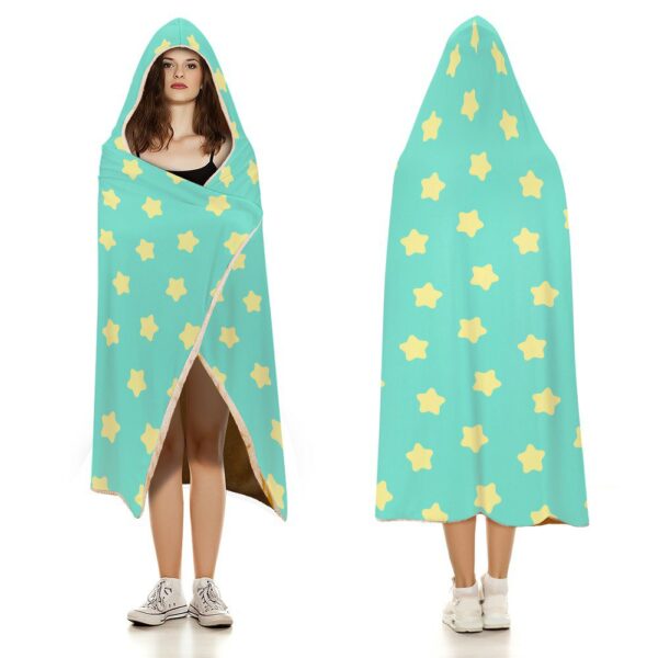 Cute Stars Cloak Hooded Blanket – Various Designs | 3 Sizes