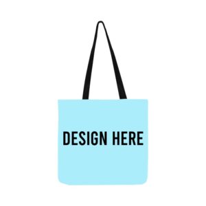 personalized tote bag eco-friendly shopping travel bag