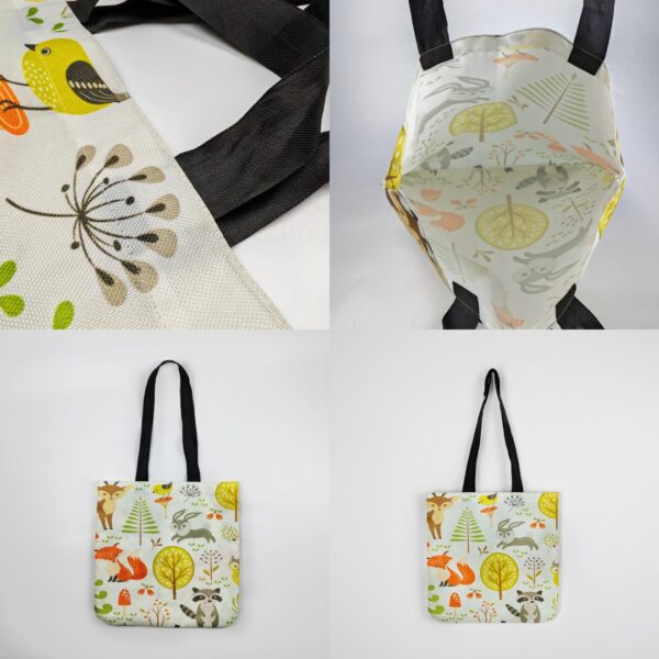 personalized tote bag eco-friendly shopping travel bag