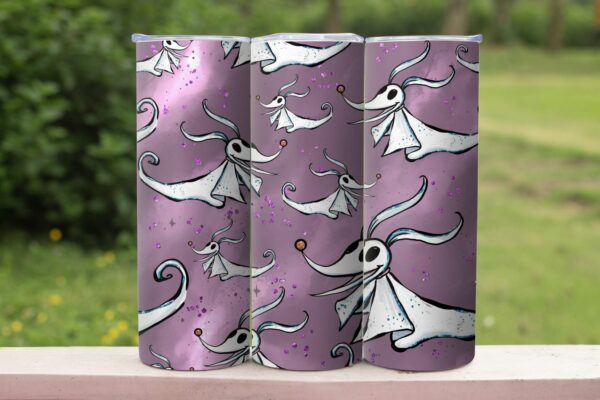 nightmare before christmas 20oz tumbler design