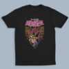 Yu-Gi-Oh t-shirt in black with anime character graphic print, unisex classic fit flat lay
