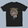 Yu-Gi-Oh t-shirt in black with anime character graphic print, unisex classic fit flat lay