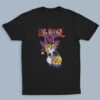 Yu-Gi-Oh t-shirt in black with anime character graphic print, unisex classic fit flat lay