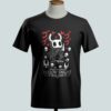 Hollow Knight t-shirt in black with the Knight