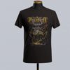 Frieren anime t-shirt in black with character graphic print from Beyond Journey's End, unisex classic fit