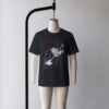 Kagurabachi t-shirt in black with Chihiro character graphic print, unisex classic fit