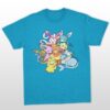 Eevee Eeveelution T-Shirt |  Pokemon Graphic Tee Unisex - S to 5XL